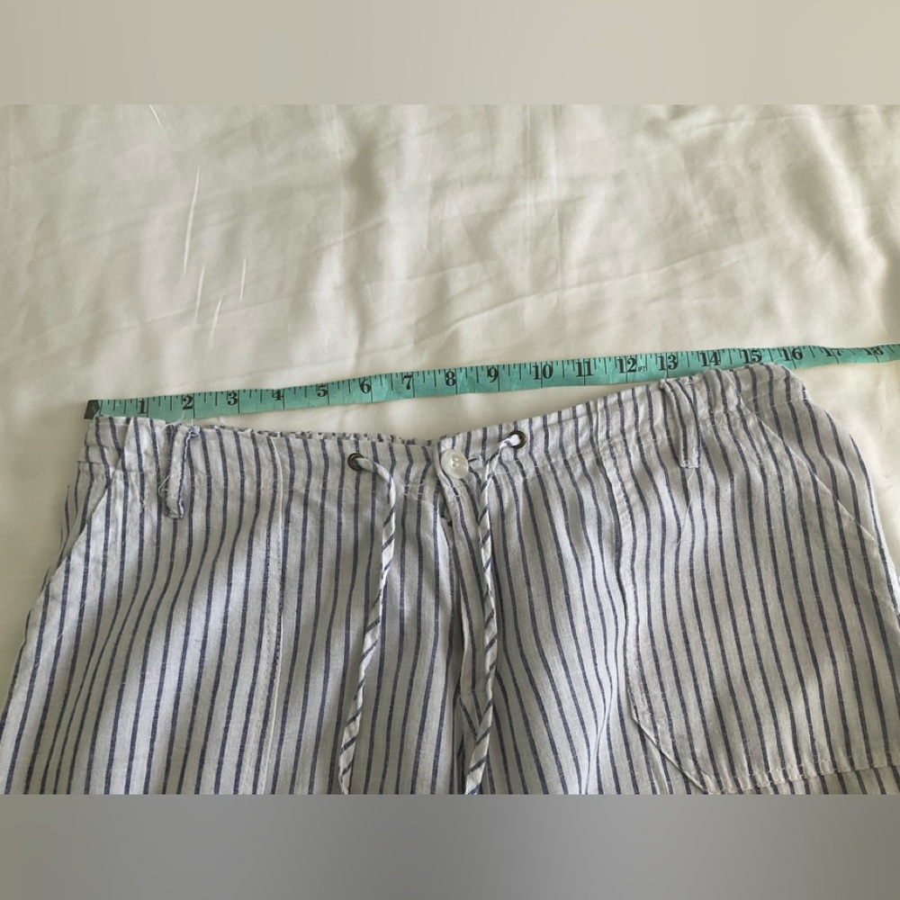 Just Living Black and White Striped Pants - Picture 4 of 8